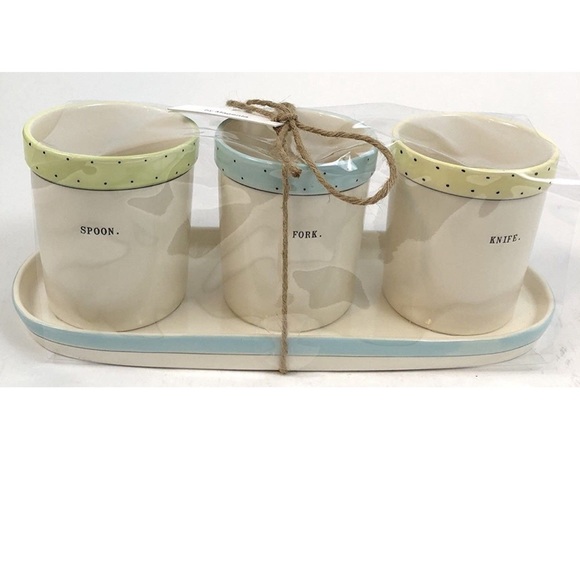 Rae Dunn Other Rae Dunn Artisan Collection By Magenta Spoon Fork